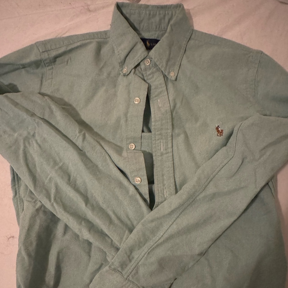 Polo Ralph Lauren Oxford Button down in College Green - S Classic Fit